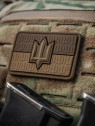 M-TAC Naszywka 3D flaga Ukrainy z trójzębem PVC Coyote