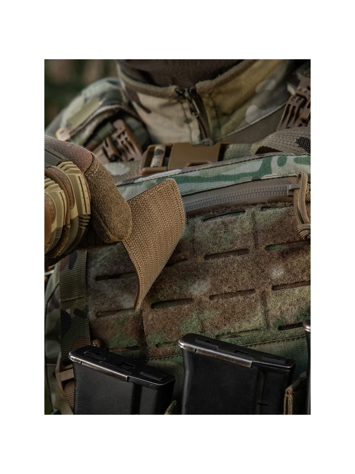 M-TAC Naszywka 3D flaga Ukrainy z trójzębem PVC Coyote