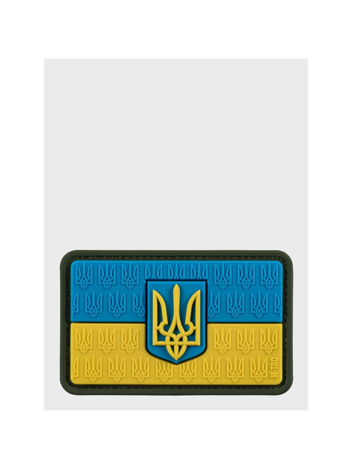 M-TAC Naszywka 3D flaga Ukrainy z herbem PVC Rzep