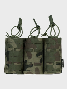 TEXAR Potrójna Ładownica na Magazynki Typu Open MAG 3 Molle PL Camo WZ.93 