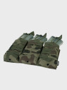 TEXAR Potrójna Ładownica na Magazynki Typu Open MAG 3 Molle PL Camo WZ.93 