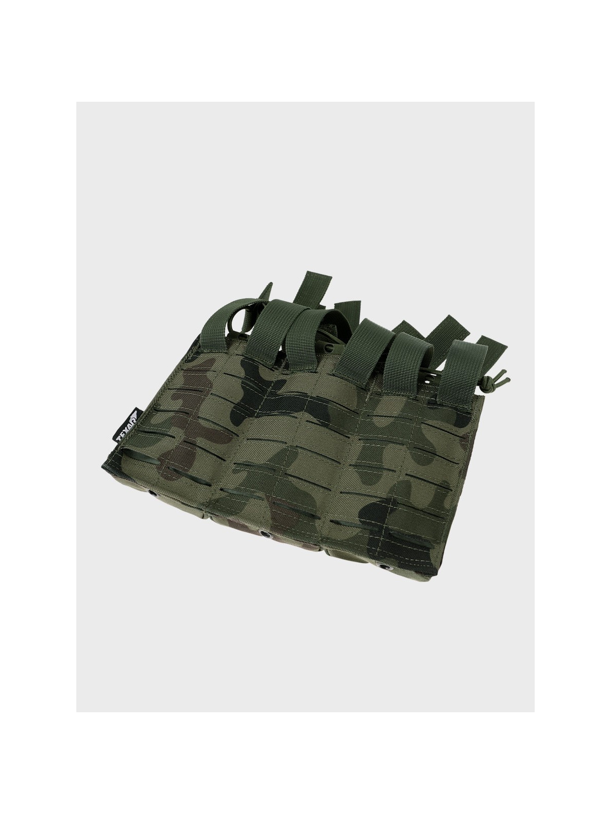 TEXAR Potrójna Ładownica na Magazynki Typu Open MAG 3 Molle PL Camo WZ.93 