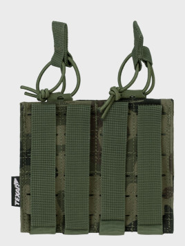 TEXAR Podwójna Ładownica na Magazynki Typu Open MAG 2 Molle PL Camo WZ.93