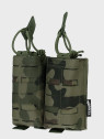 TEXAR Podwójna Ładownica na Magazynki Typu Open MAG 2 Molle PL Camo WZ.93