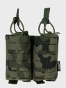 TEXAR Podwójna Ładownica na Magazynki Typu Open MAG 2 Molle PL Camo WZ.93