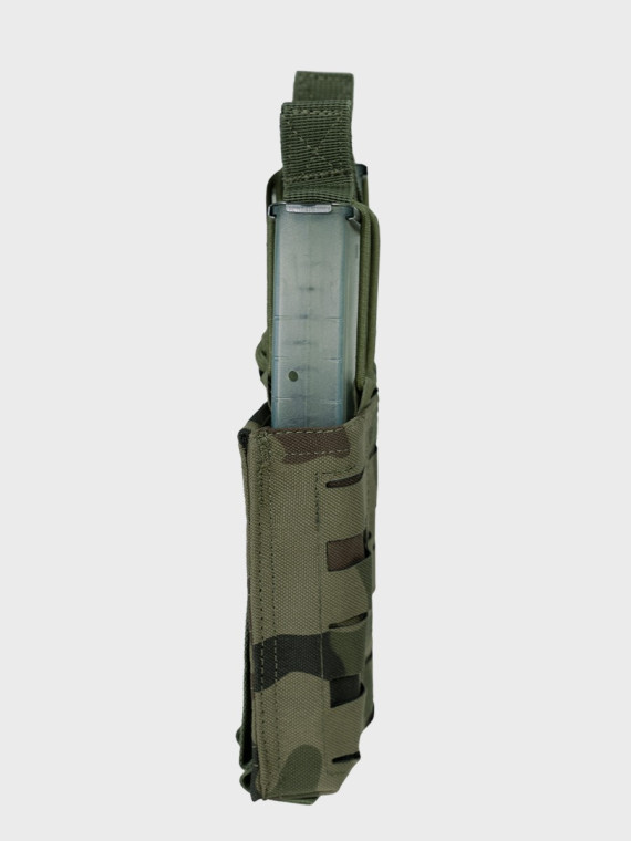 TEXAR Podwójna Ładownica na Magazynki Typu Open MAG 2 Molle PL Camo WZ.93