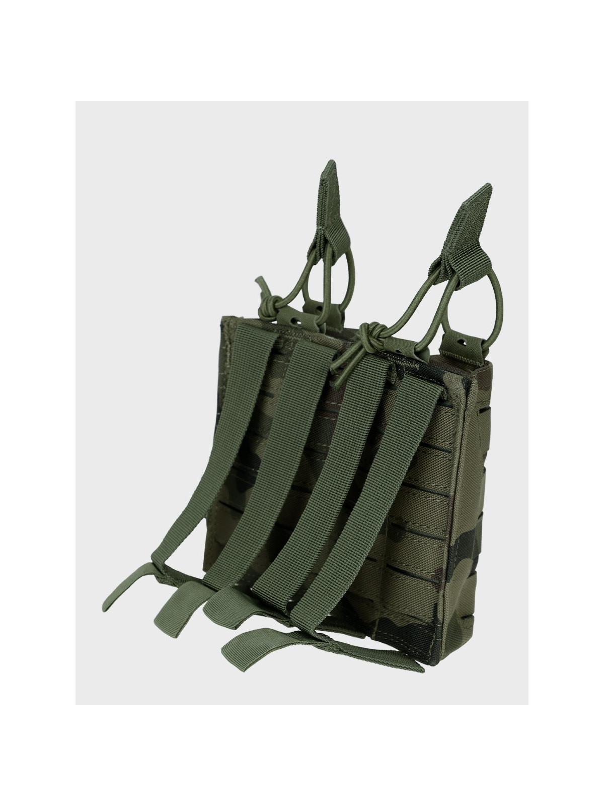 TEXAR Podwójna Ładownica na Magazynki Typu Open MAG 2 Molle PL Camo WZ.93