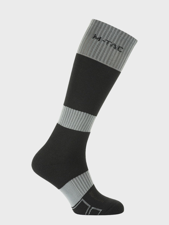 M-TAC Skarpety Zimowe trekkingowe Długie Czarno - szare 43-45