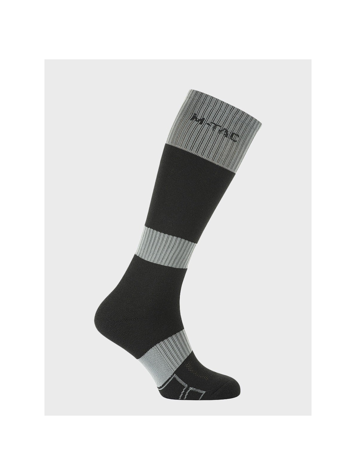 M-TAC Skarpety Zimowe trekkingowe Długie Czarno - szare 43-45