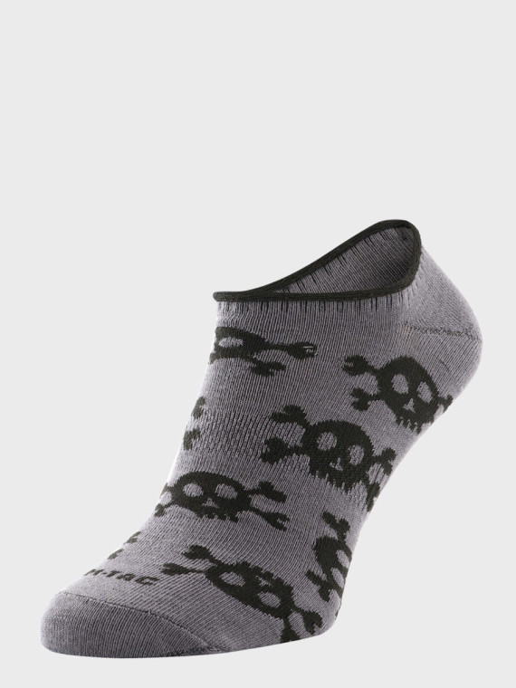 M-TAC SKARPETY STOPKI LETNIE LEKKIE PIRATE SKULL SZARE 43-46