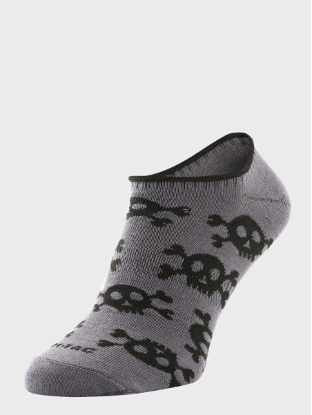 M-TAC SKARPETY STOPKI LETNIE LEKKIE PIRATE SKULL SZARE 43-46