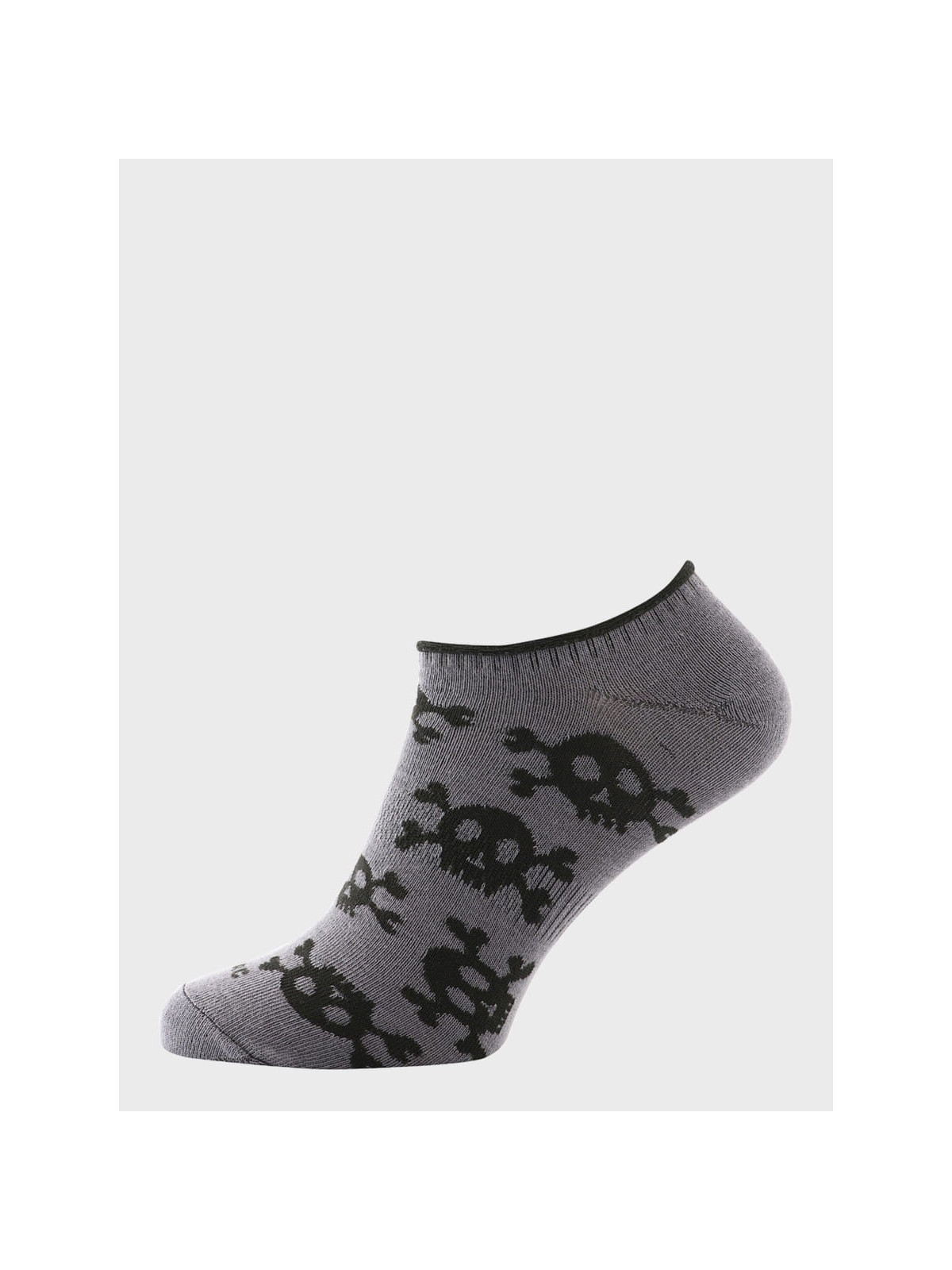 M-TAC SKARPETY STOPKI LETNIE LEKKIE PIRATE SKULL SZARE 43-46