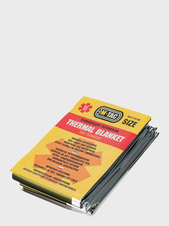 M-TAC Koc termiczny folia  życia Thermal Blanket oliwkowy