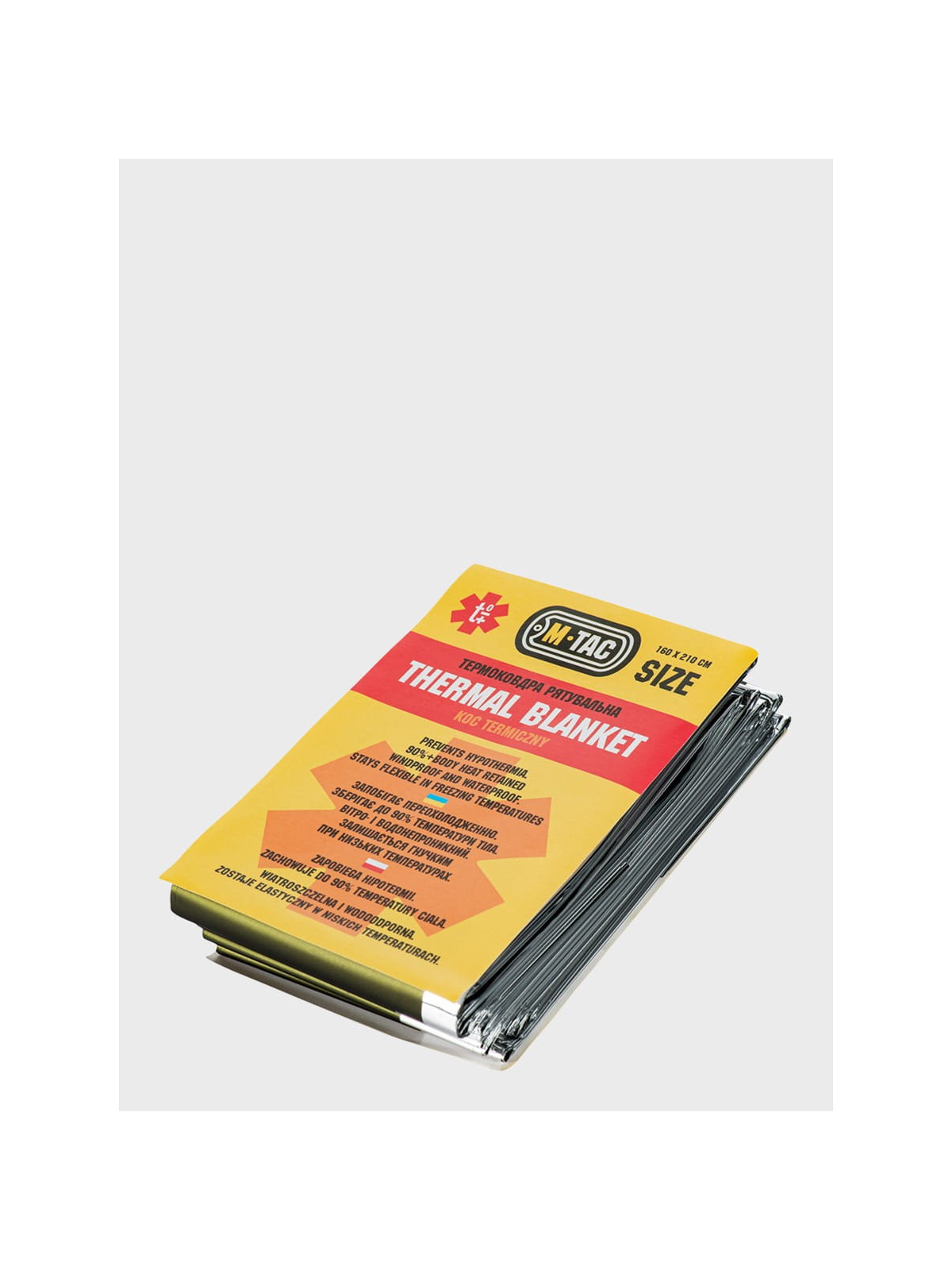 M-TAC Koc termiczny folia  życia Thermal Blanket oliwkowy