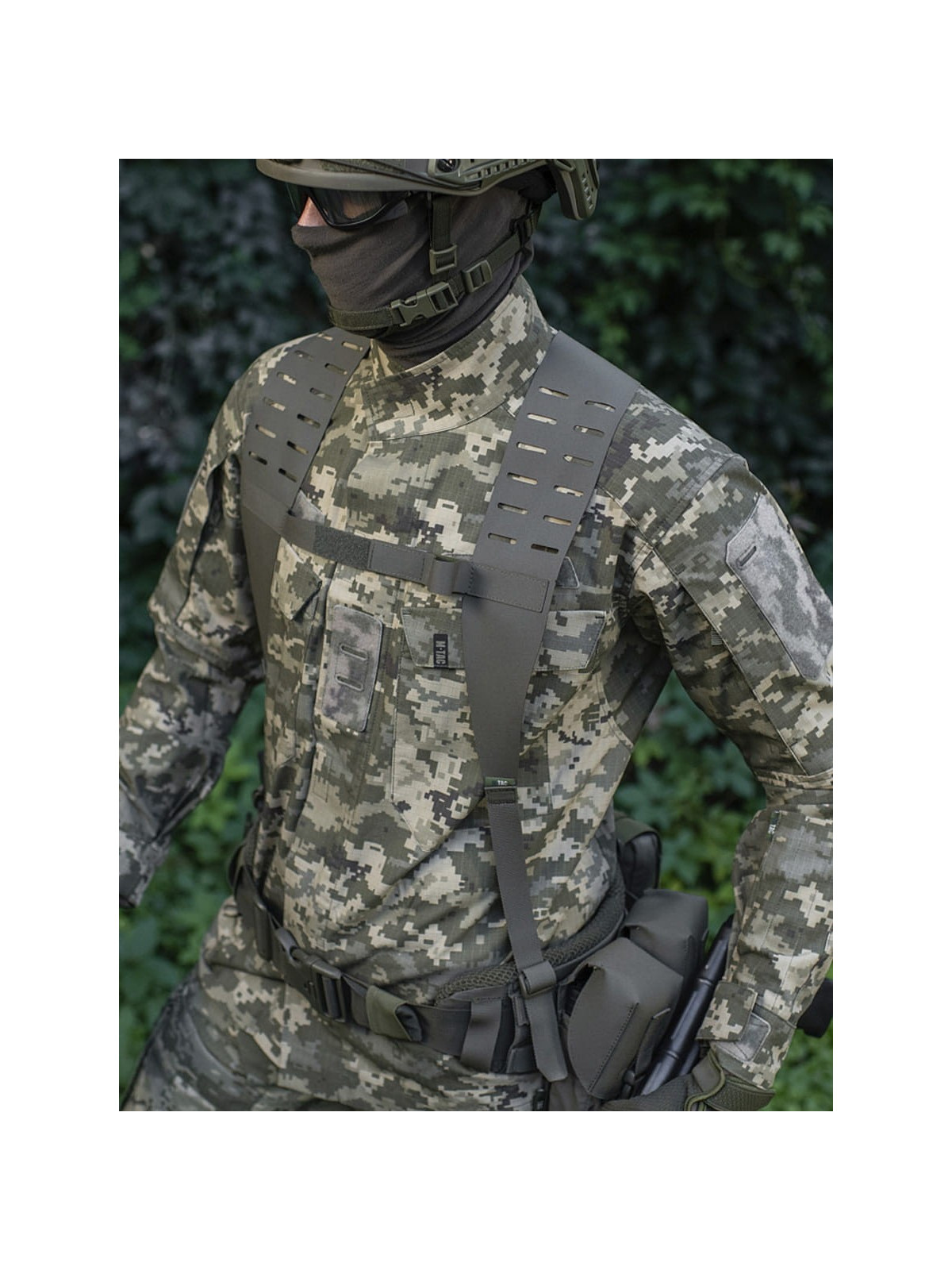 M-TAC Szelki do Pasa Taktycznego Laser Cut Long MOLLE Oliwkowe
