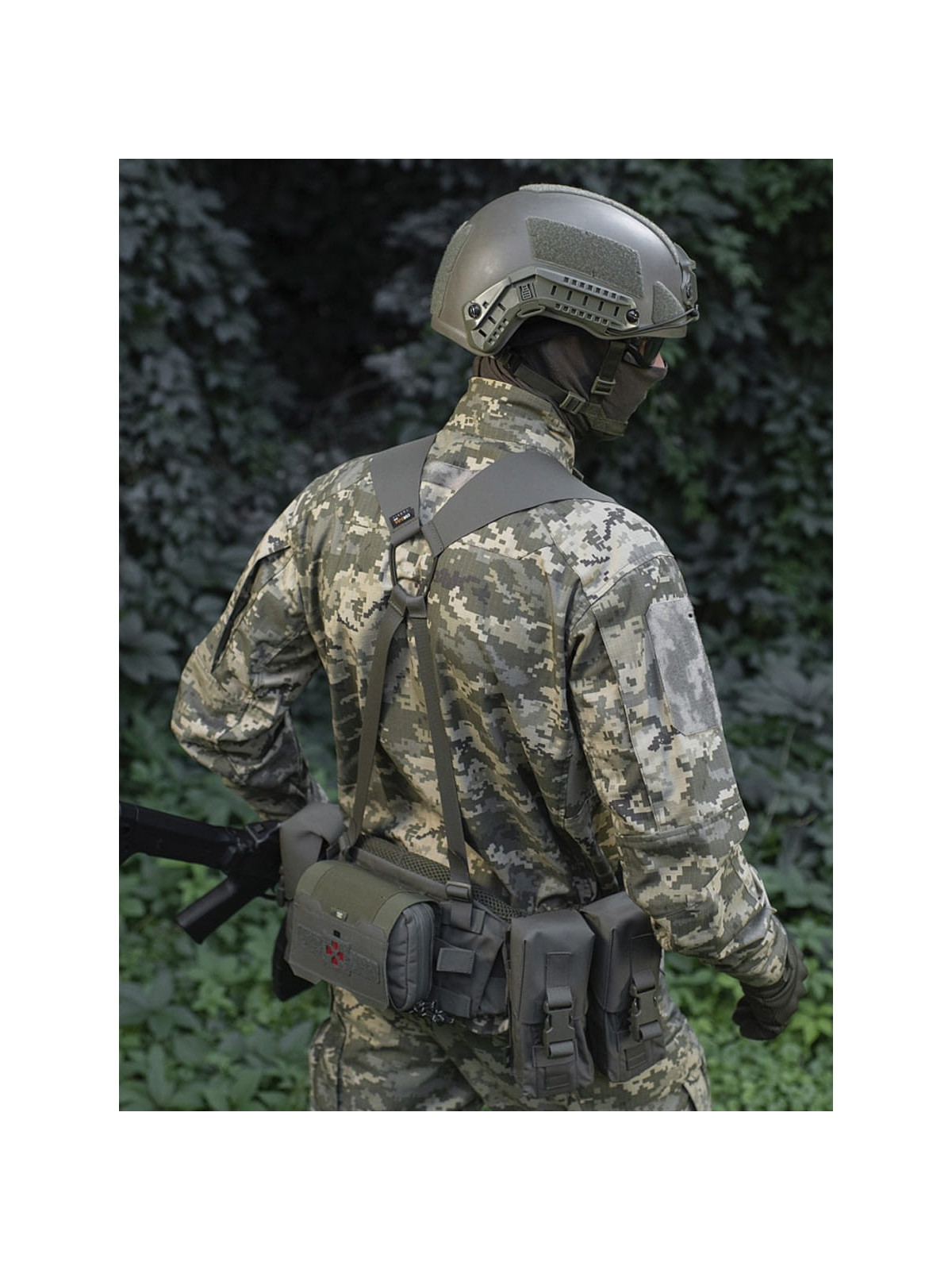 M-TAC Szelki do Pasa Taktycznego Laser Cut Long MOLLE Oliwkowe