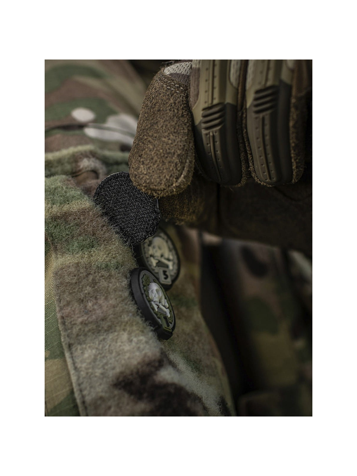 M-TAC Naszywka Frag 10 PVC Czarno-złota