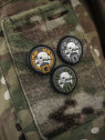 M-TAC Naszywka Frag 10 PVC Czarno-złota