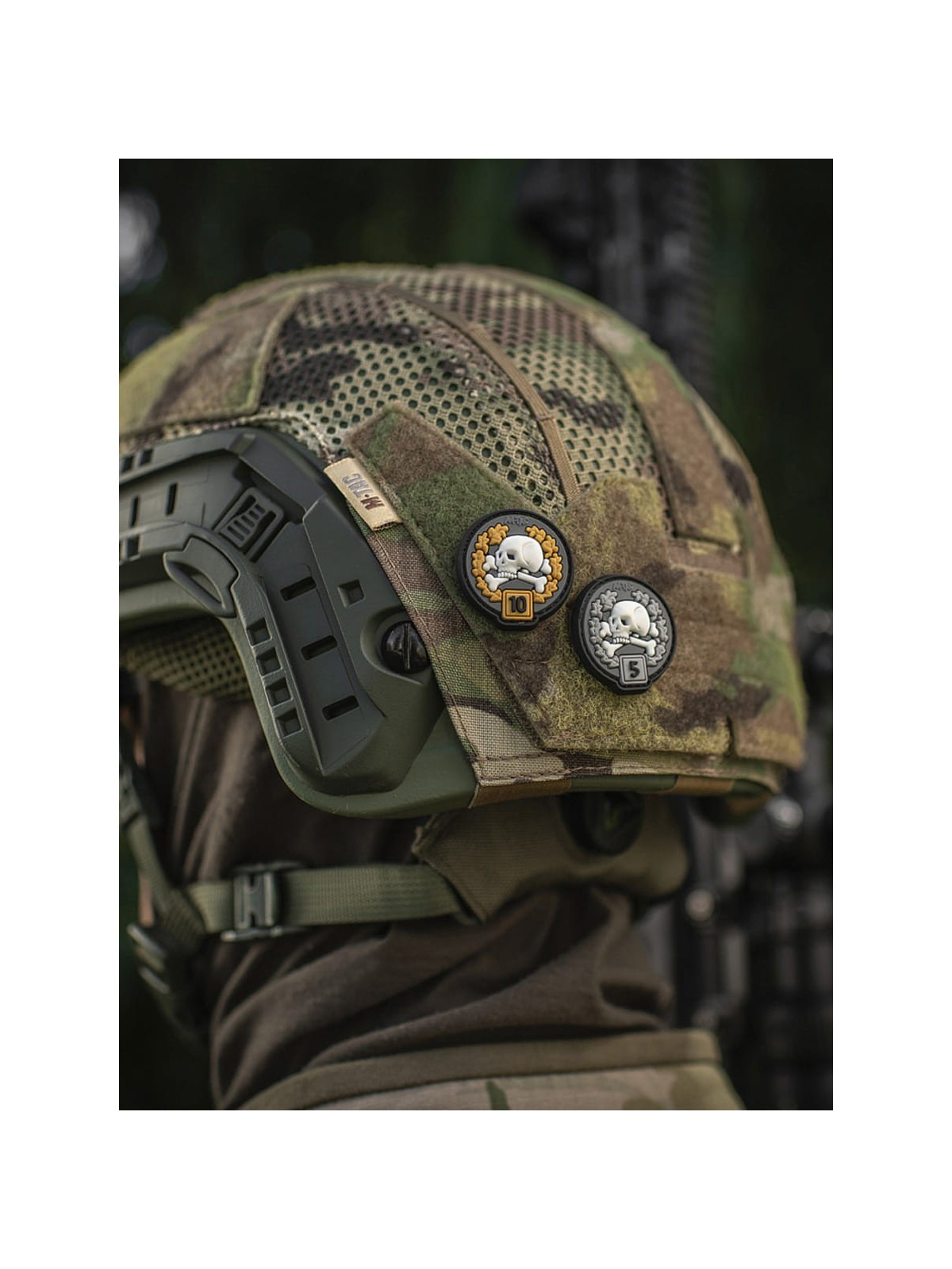 M-TAC Naszywka Frag 10 PVC Czarno-złota