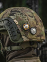 M-TAC Naszywka Frag 10 PVC Czarno-złota