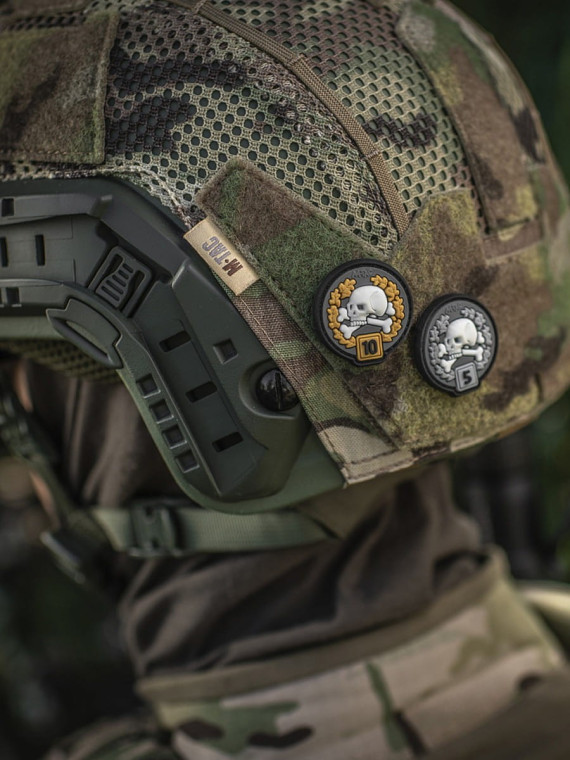 M-TAC Naszywka Frag 10 PVC Czarno-złota
