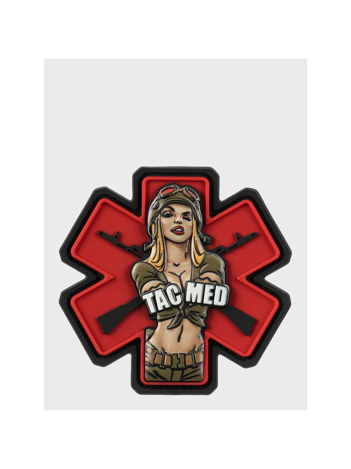 M-TAC NASZYWKA 3D TACMED PVC OLIWKOWA