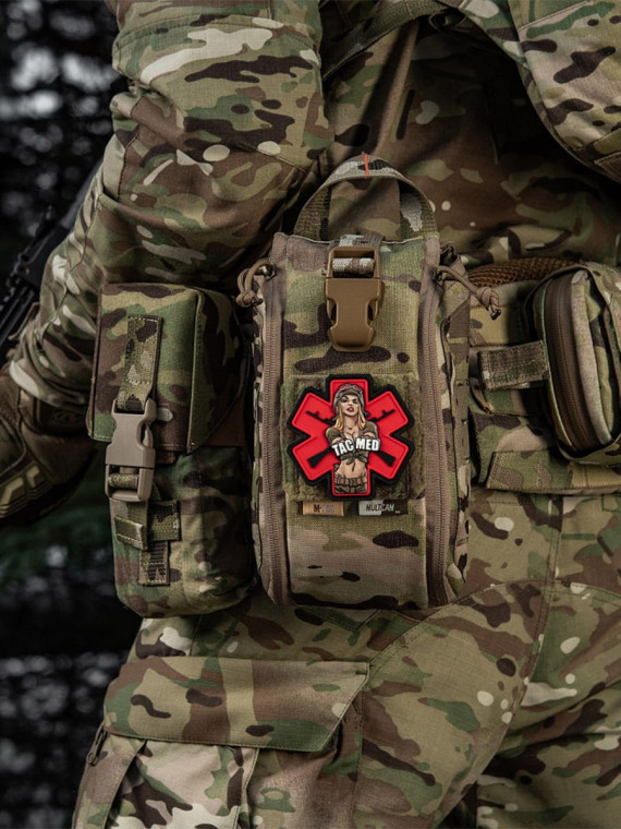 M-TAC NASZYWKA 3D TACMED PVC OLIWKOWA