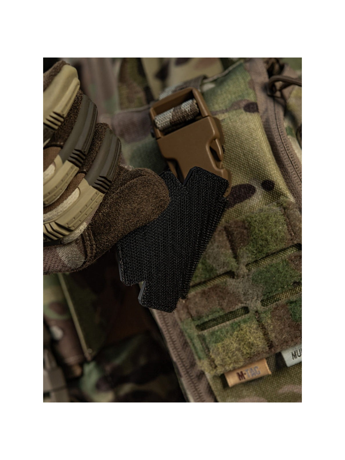 M-TAC NASZYWKA 3D TACMED PVC OLIWKOWA