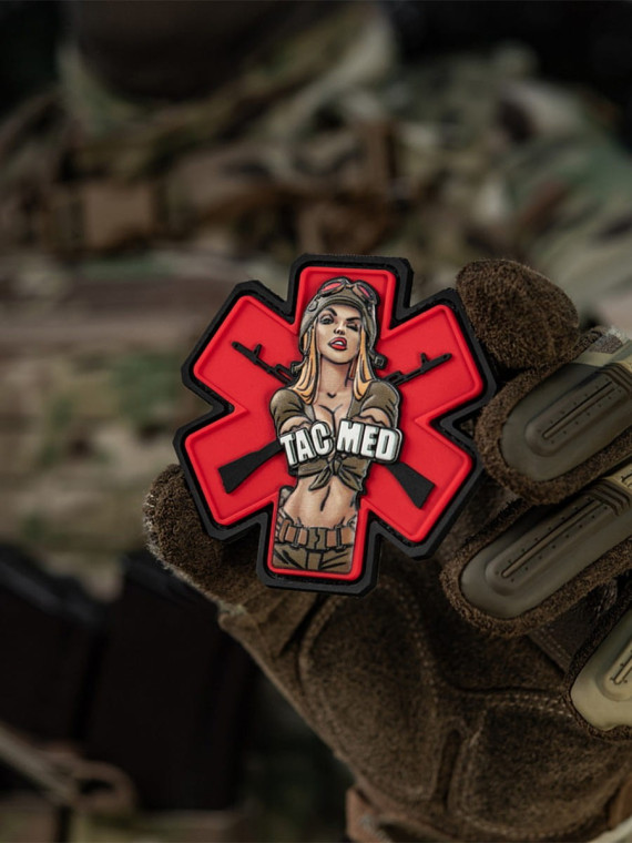 M-TAC NASZYWKA 3D TACMED PVC OLIWKOWA