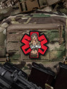 M-TAC NASZYWKA 3D TACMED PVC OLIWKOWA