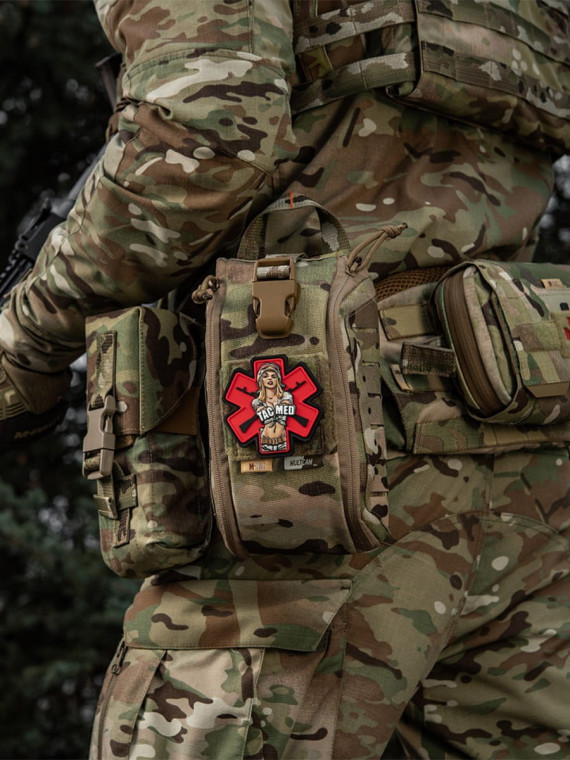 M-TAC NASZYWKA 3D TACMED PVC MULTICAM