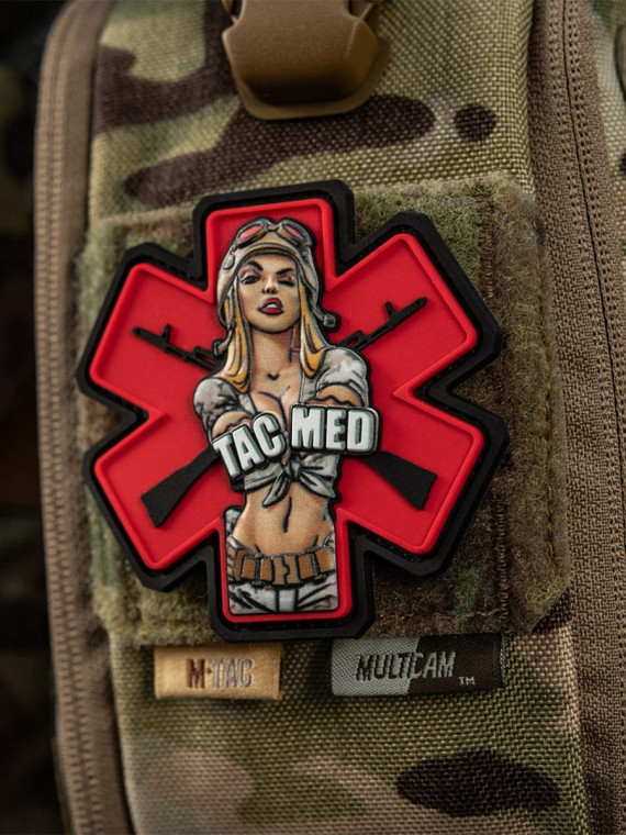 M-TAC NASZYWKA 3D TACMED PVC MULTICAM