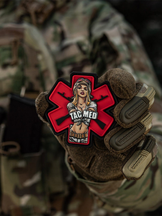 M-TAC NASZYWKA 3D TACMED PVC MULTICAM