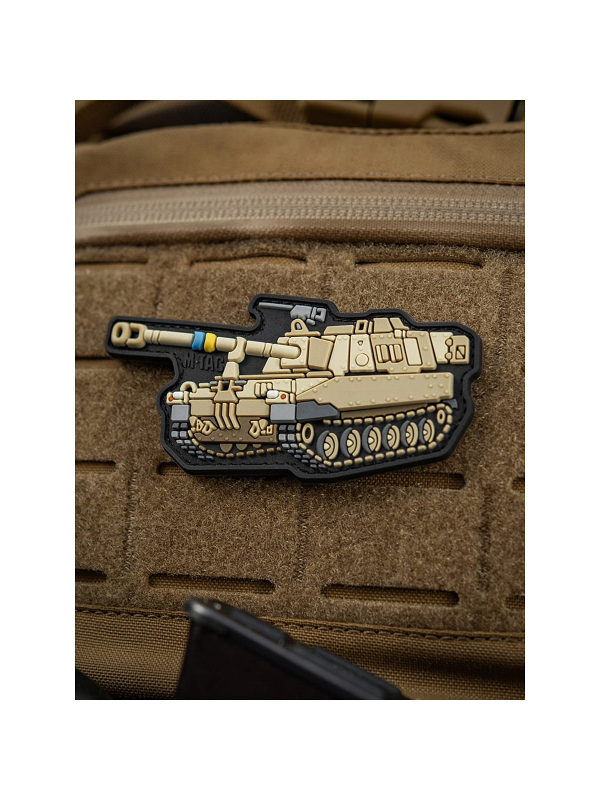 M-TAC NASZYWKA 3D HAUBICA SAMOBIEŻNA M-109 PVC COYOTE