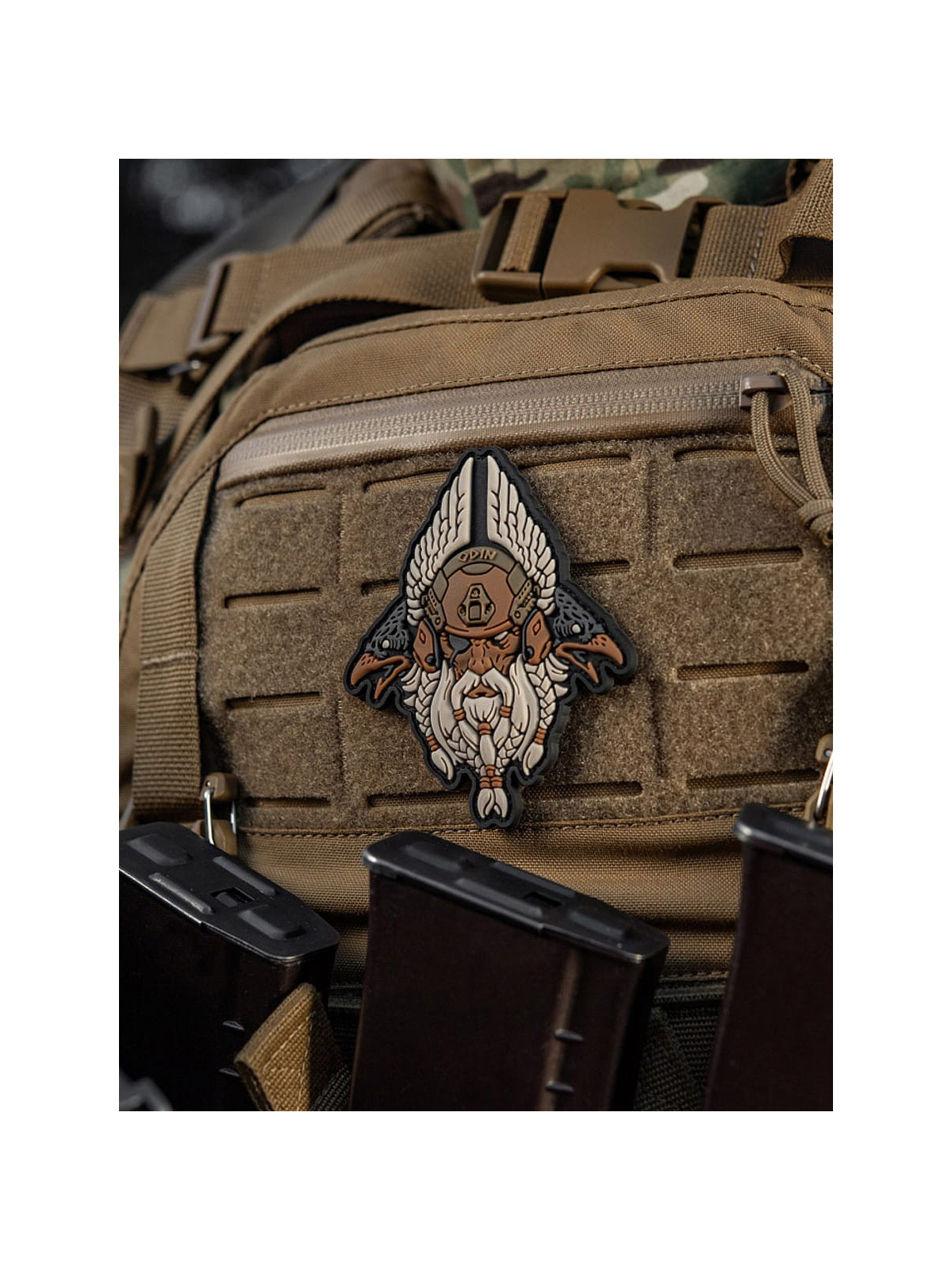 M-TAC NASZYWKA 3D ODIN TACTICAL PVC COYOTE