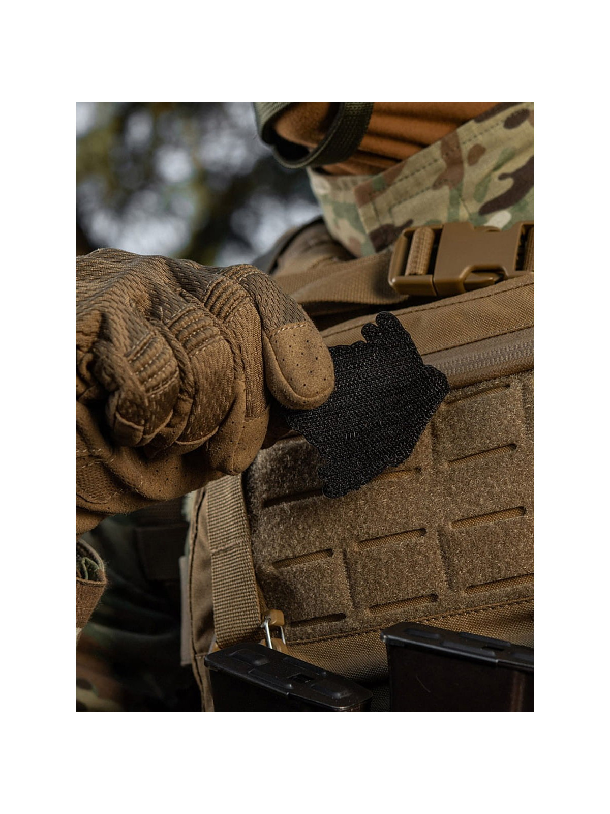 M-TAC NASZYWKA 3D ODIN TACTICAL PVC COYOTE