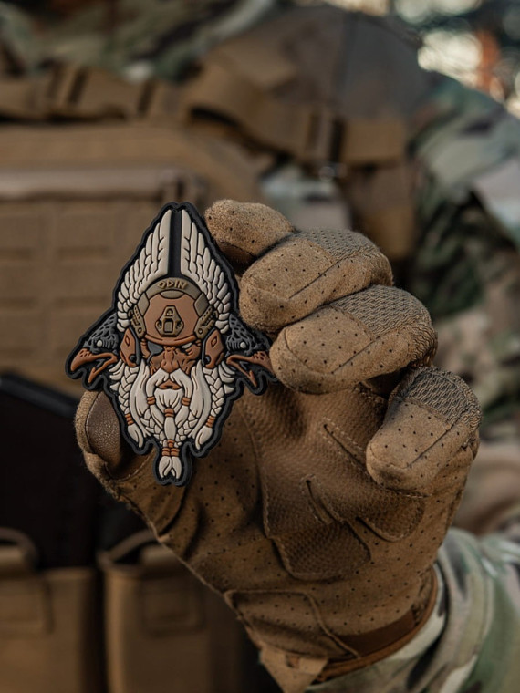 M-TAC NASZYWKA 3D ODIN TACTICAL PVC COYOTE