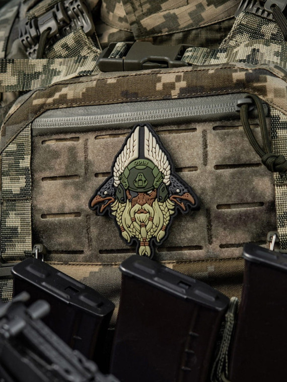 M-TAC NASZYWKA 3D ODIN TACTICAL PVC OLIWKOWA