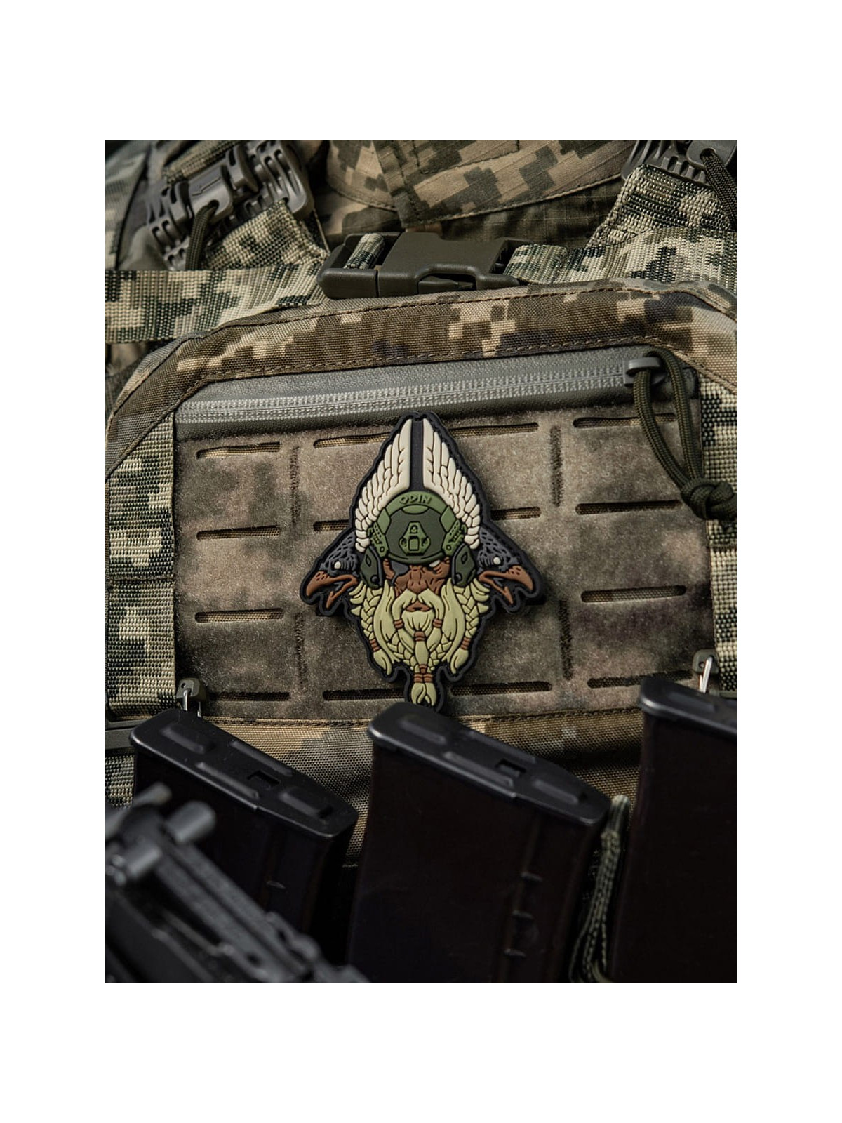 M-TAC NASZYWKA 3D ODIN TACTICAL PVC OLIWKOWA