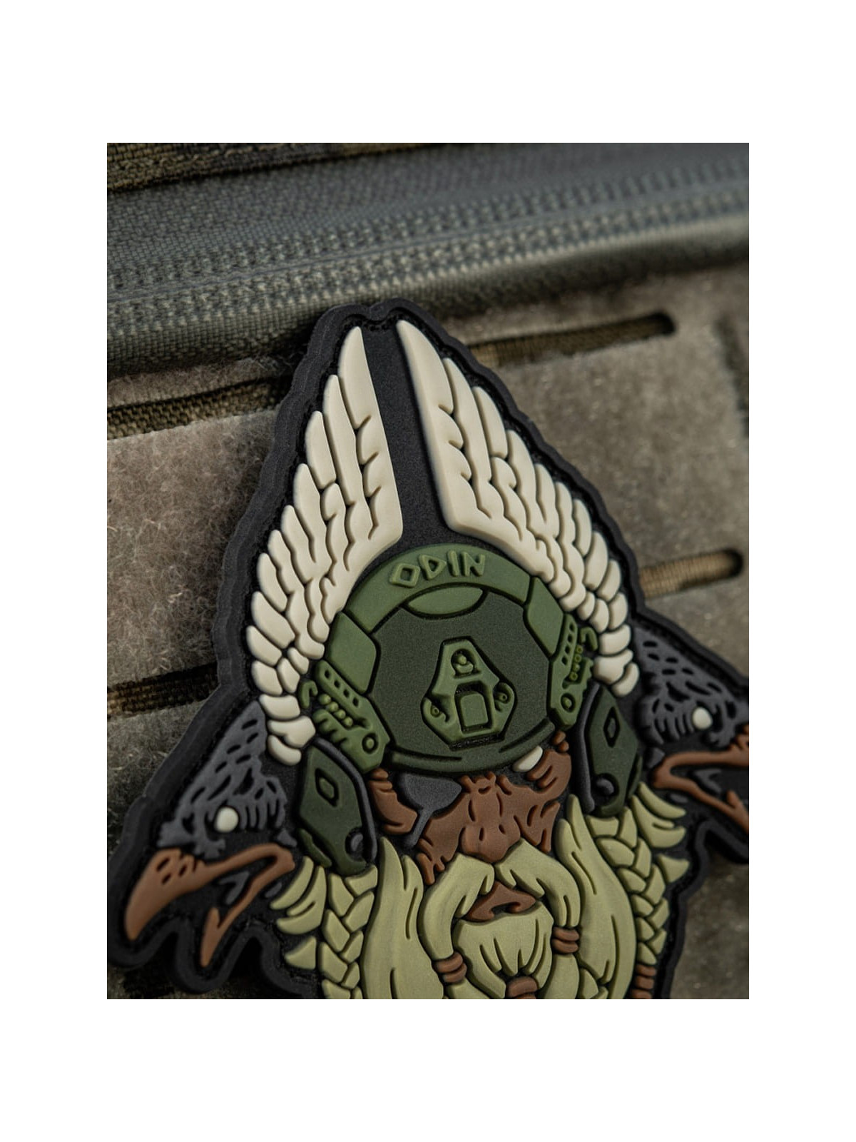 M-TAC NASZYWKA 3D ODIN TACTICAL PVC OLIWKOWA