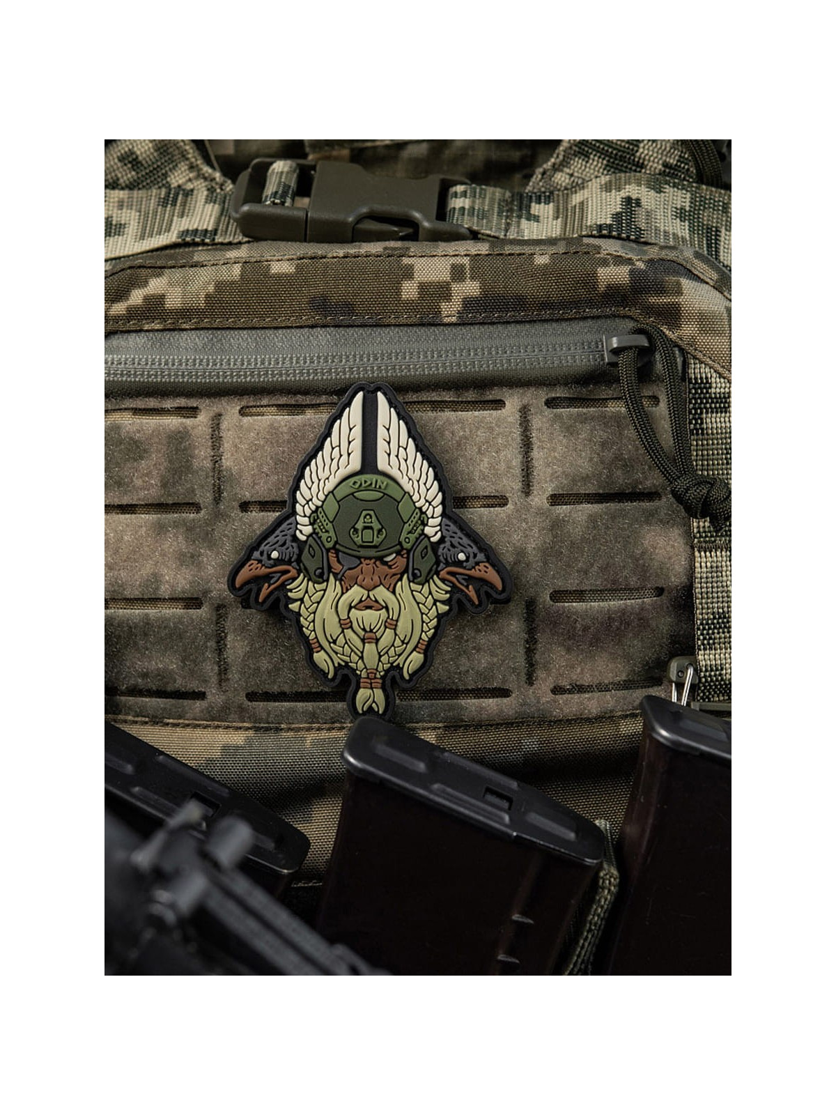 M-TAC NASZYWKA 3D ODIN TACTICAL PVC OLIWKOWA