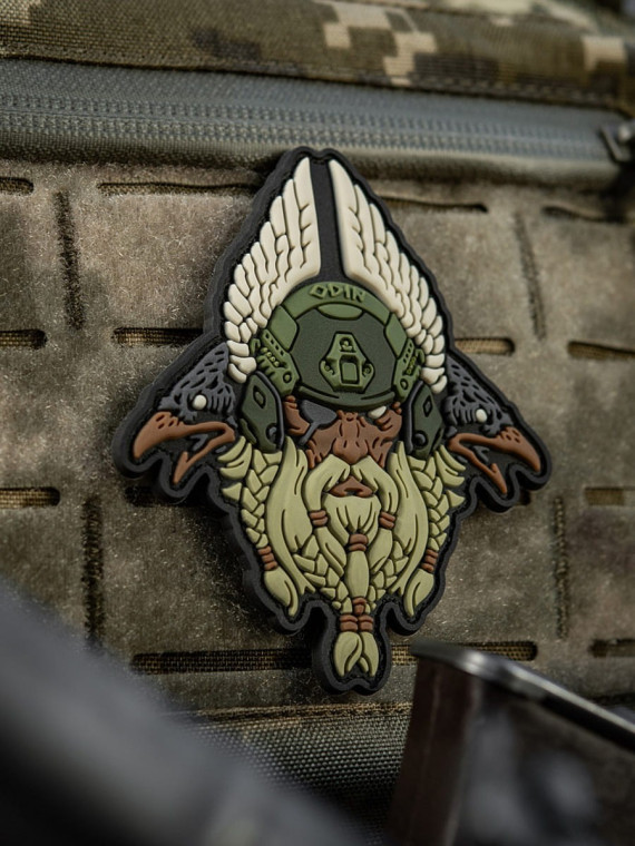 M-TAC NASZYWKA 3D ODIN TACTICAL PVC OLIWKOWA