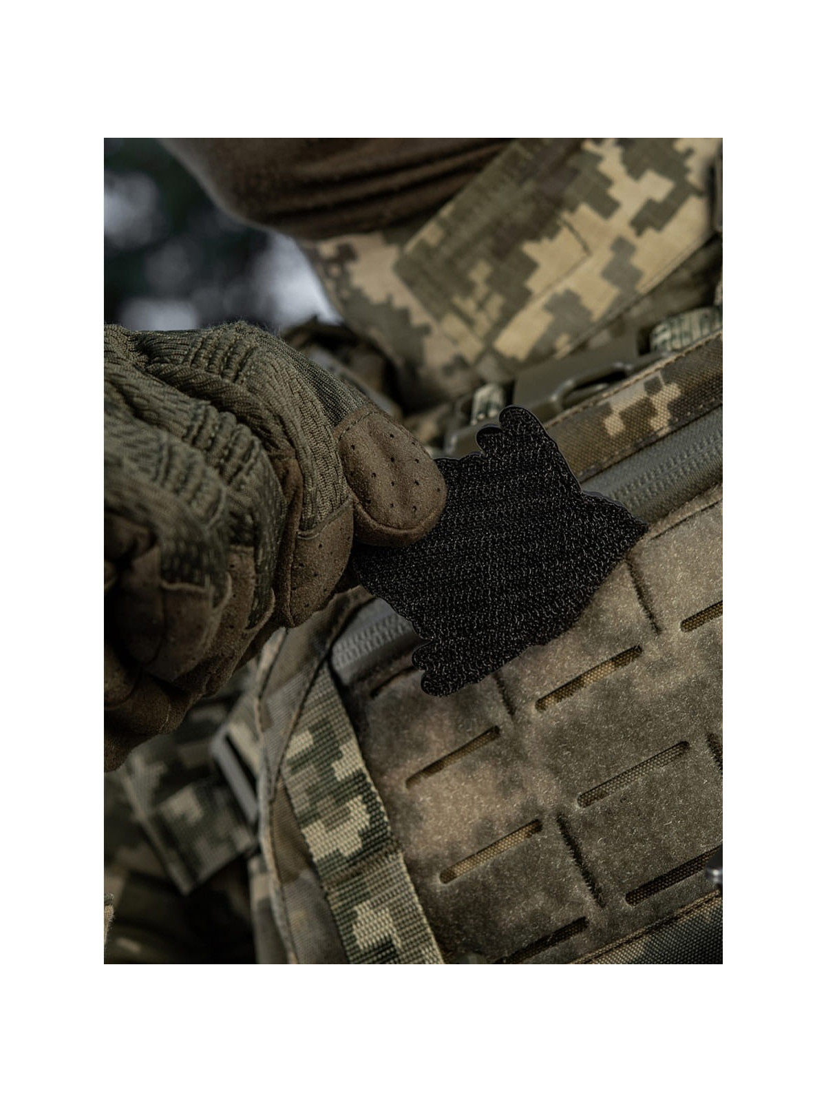 M-TAC NASZYWKA 3D ODIN TACTICAL PVC OLIWKOWA