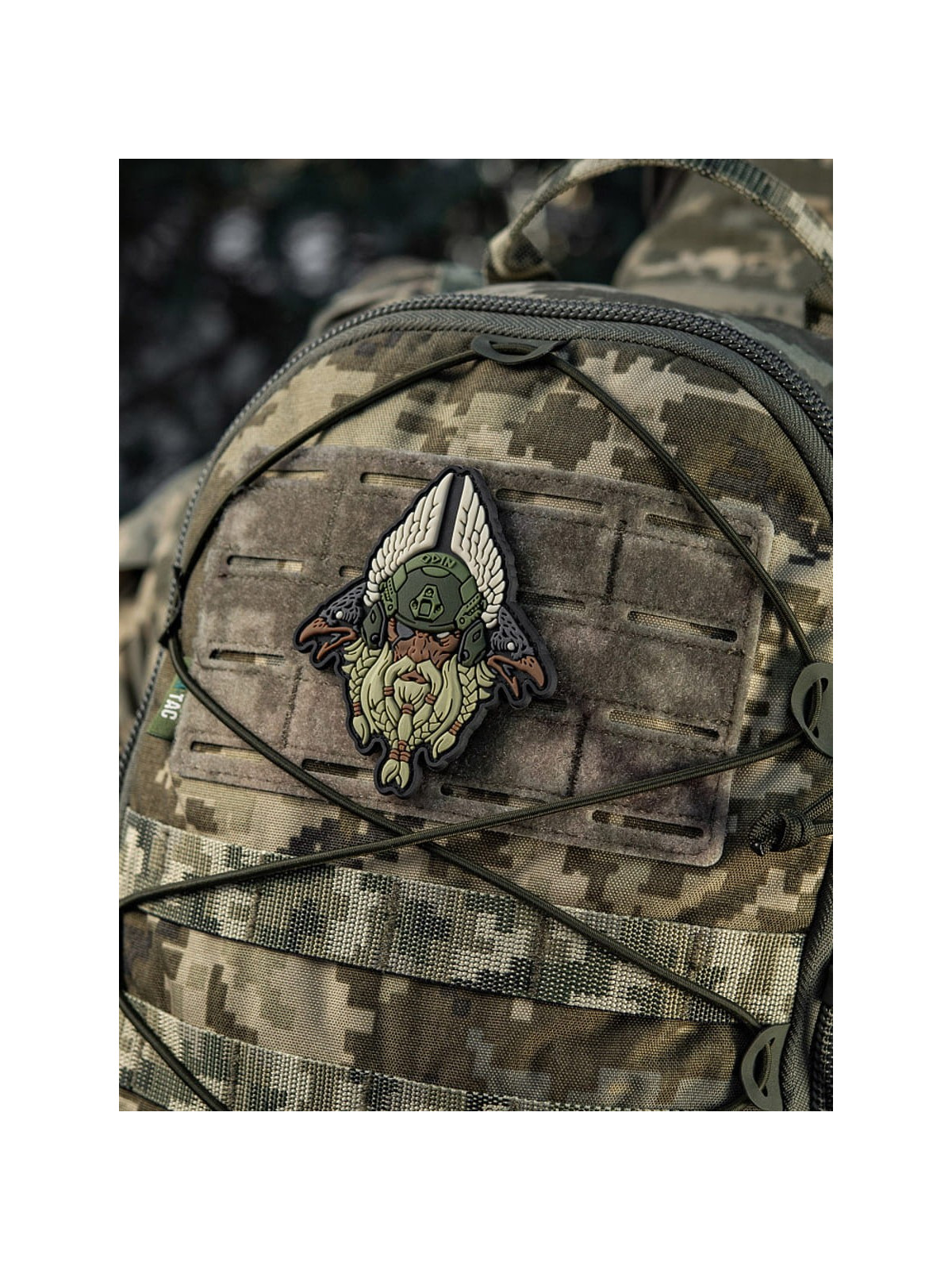 M-TAC NASZYWKA 3D ODIN TACTICAL PVC OLIWKOWA
