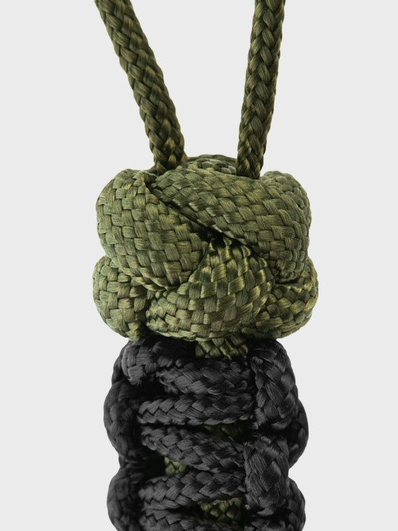 M-TAC Brelok Paracord Zawieszka Scandinavian SM Chiński Węzeł Oliwkowy