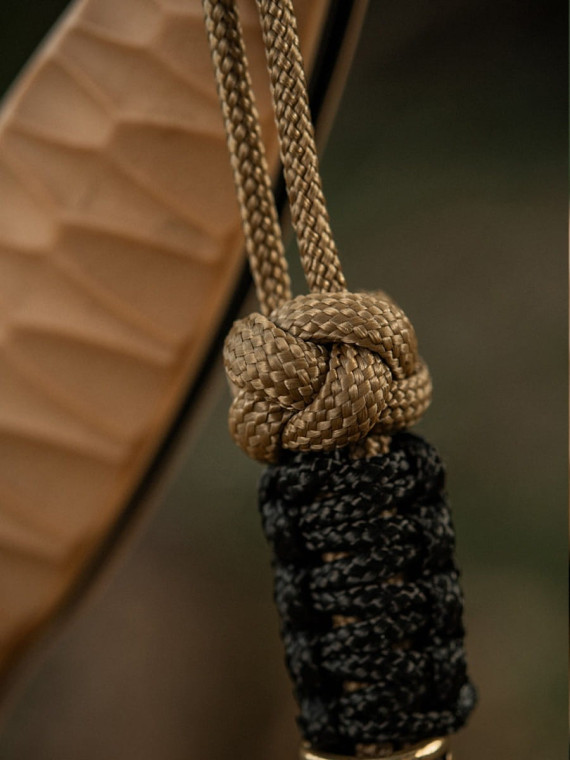 M-TAC Brelok Paracord Zawieszka Scandinavian SM Chiński Węzeł Oliwkowy