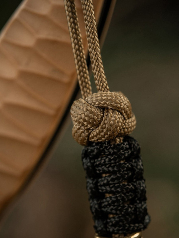 M-TAC Brelok Paracord Zawieszka Scandinavian SM Chiński Węzeł Czarny