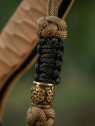 M-TAC Brelok Paracord Zawieszka Scandinavian SM Chiński Węzeł Czarny