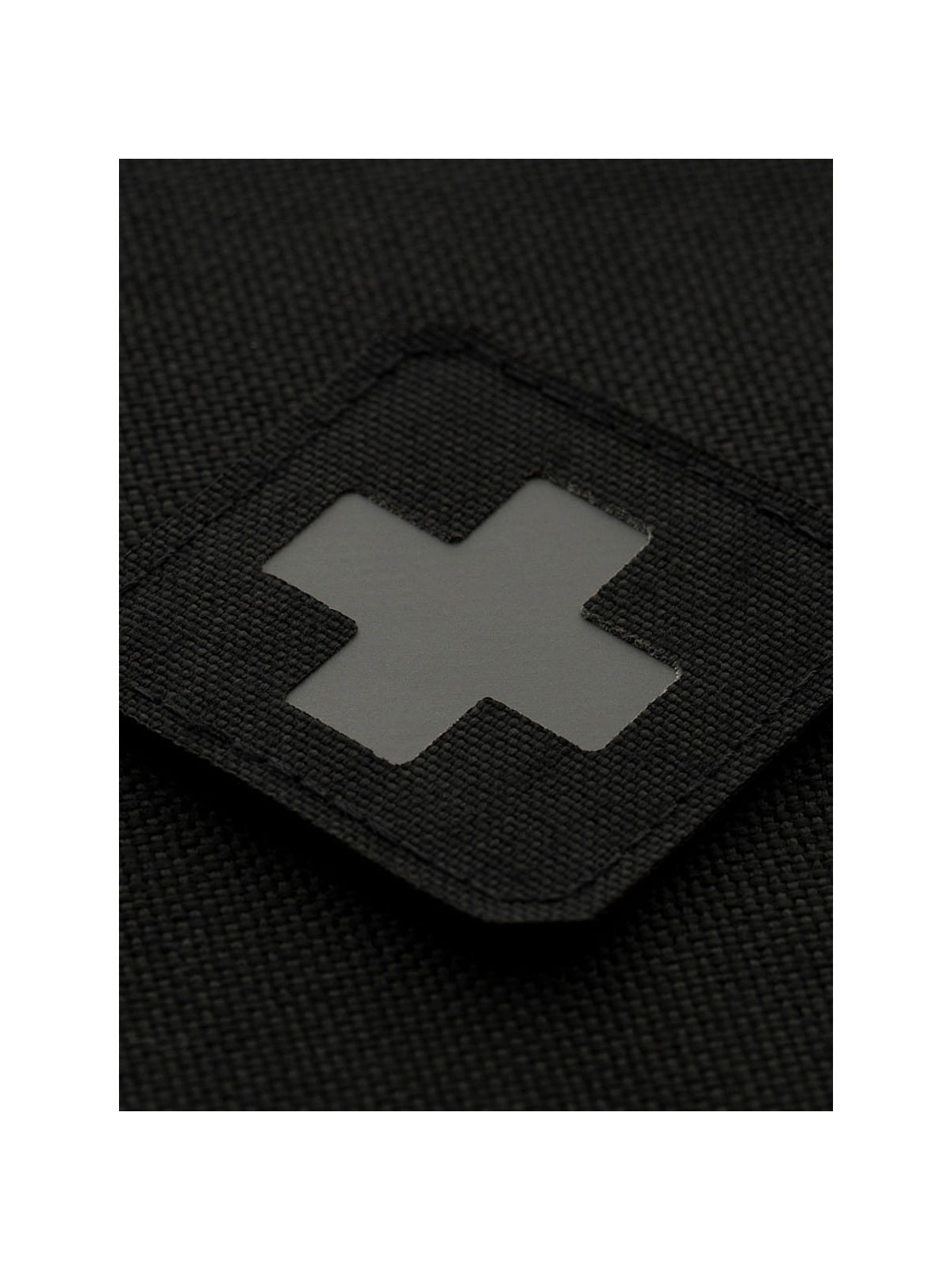M-TAC Naszywka Medic Cross Laser Cut Czarno-szara