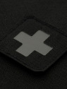 M-TAC Naszywka Medic Cross Laser Cut Czarno-szara